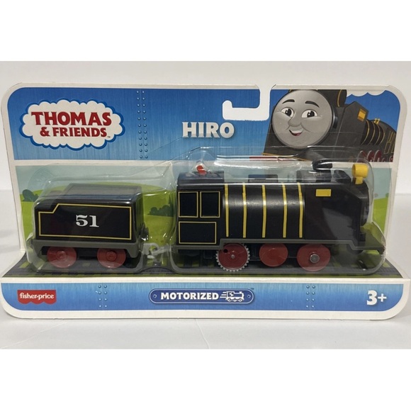 Fisher-Price Thomas & Friends Hiro Black and Red Motorized Train ~ NEW - Picture 1 of 2